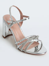 Delco Stride Block Heel Sandals