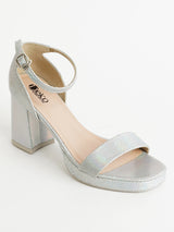 Delco Fancy Block Heel Sandals