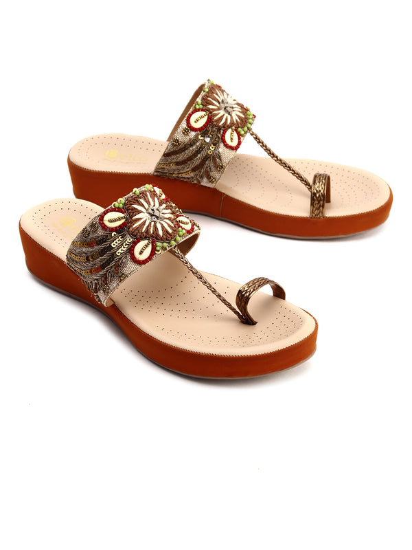 Stylish Platform Evening Chappals