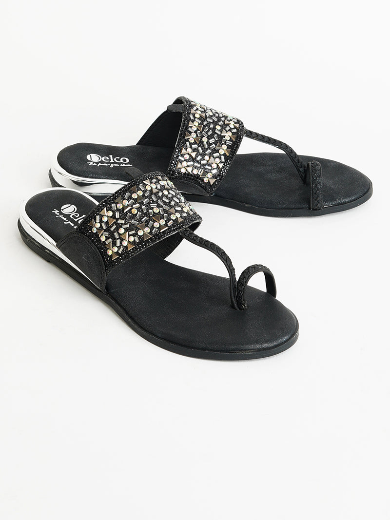 Delco Midnight Glam Wedge