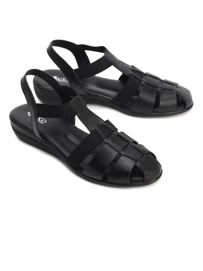 Casual Wear Flat Back-Strap Sandals with TPR Sole