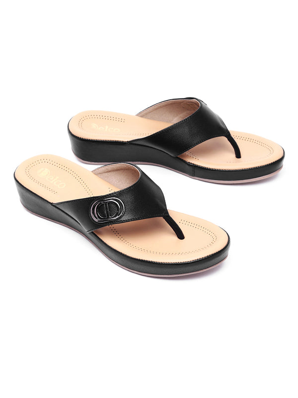 Petite Elegance: Delco Platform Chappal