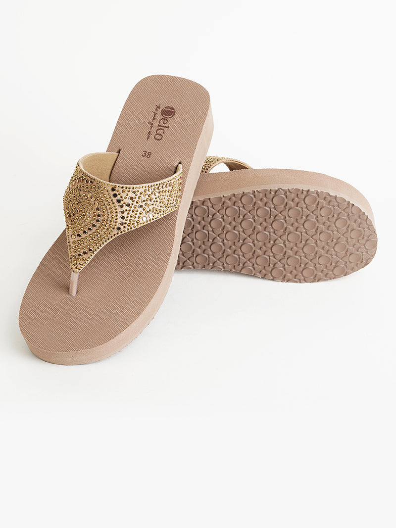 Delco Glam Rise Platform Chappal