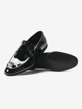 Delco Prestige Patent Leather Moccasion Slip-On: