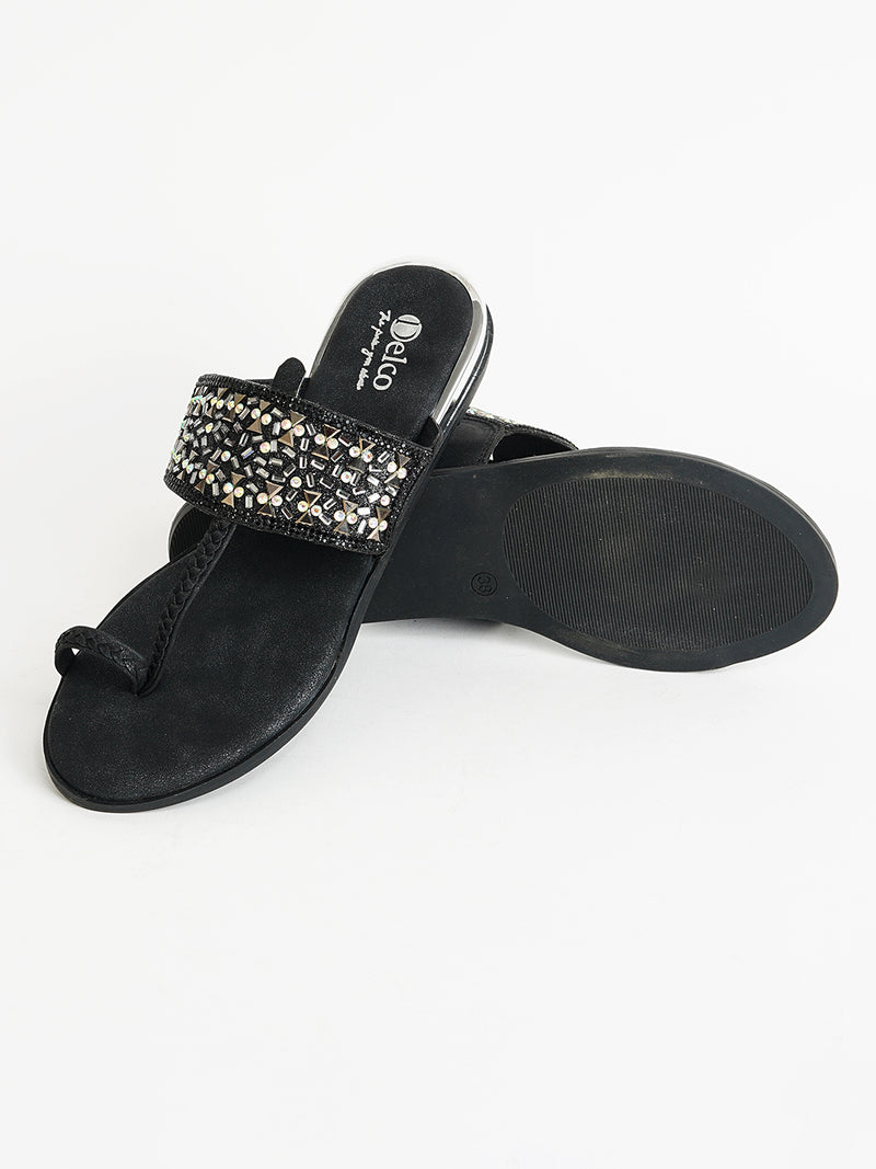 Delco Midnight Glam Wedge