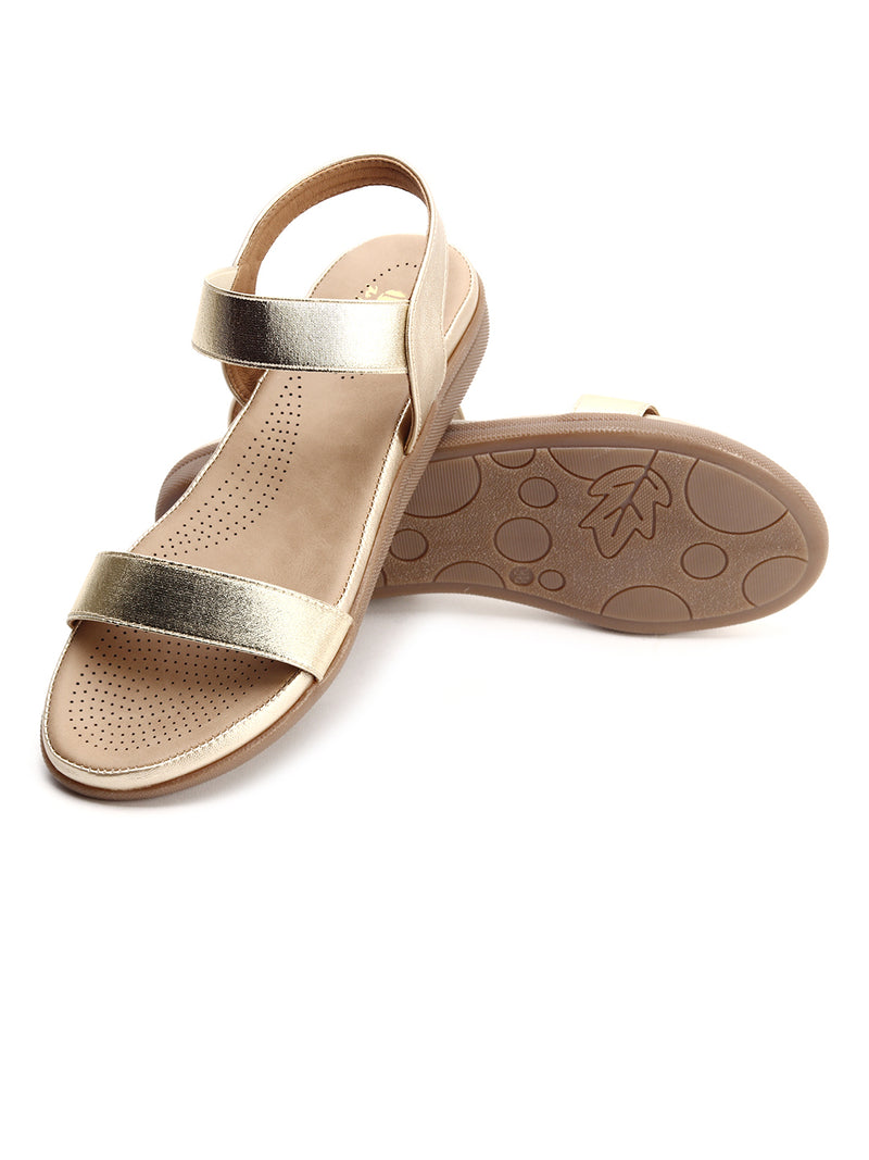 Comfortable Flat Back-Strap Sandals for Casual Wear