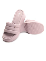 Delco Elevate Ease Platform Slippers