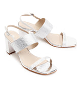 Delco Jewel Chic Block Heel Pumps