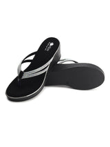 Elegant Synthetic Stone Platform Chappals