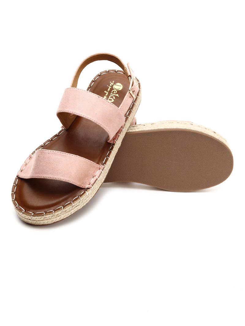 Comfort Flat Back-Strap Sandals