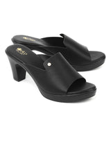 Delco Block Heels Slip- On