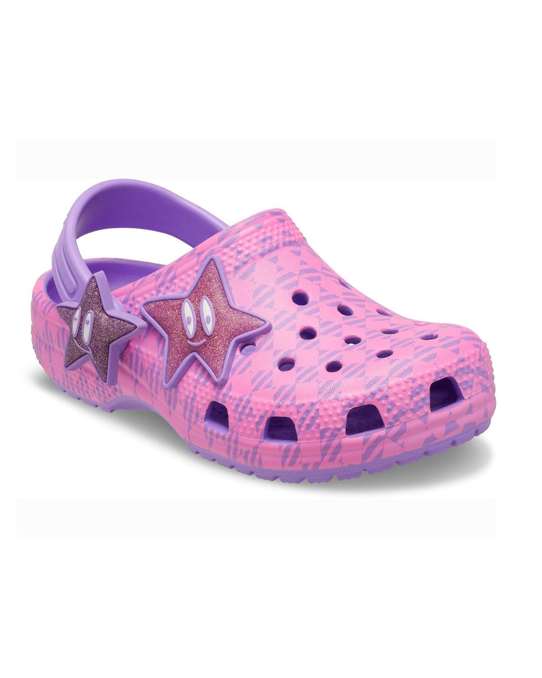 Toddler Classic Plaid And Stars Clog T