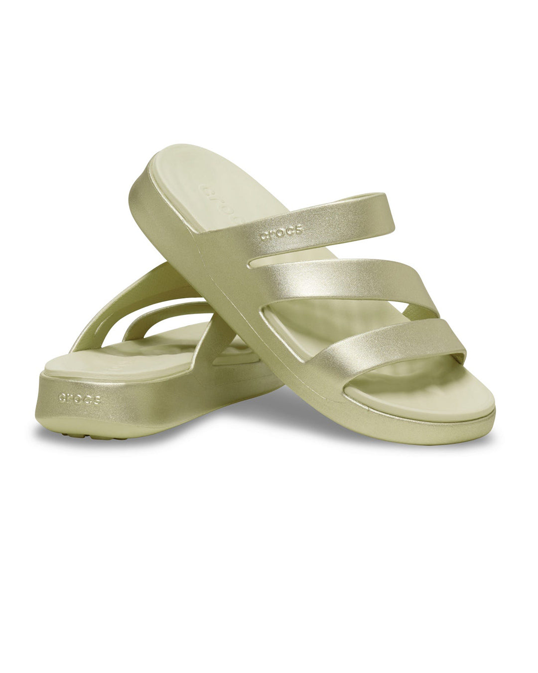 GETAWAY METALLIC STRAPPY