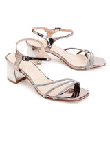 Delco Star Glow Block Heel Sandals