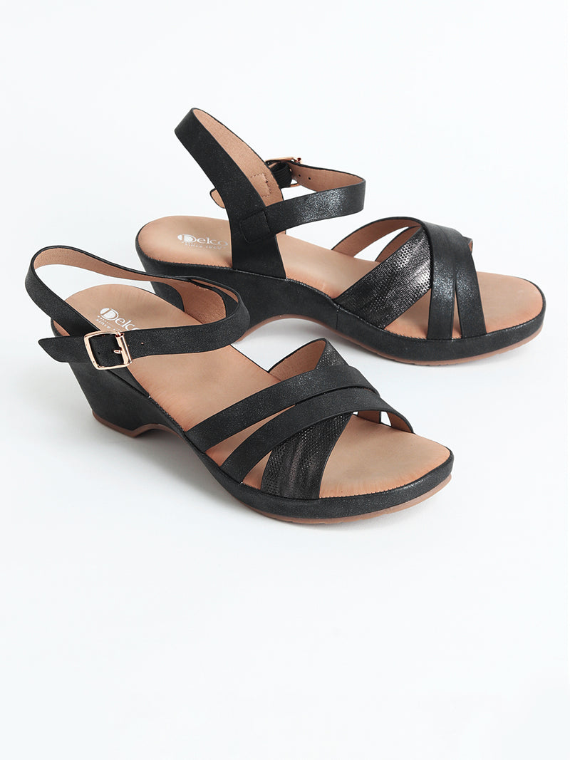 Delco Everyday Chic Block Heel Sandals