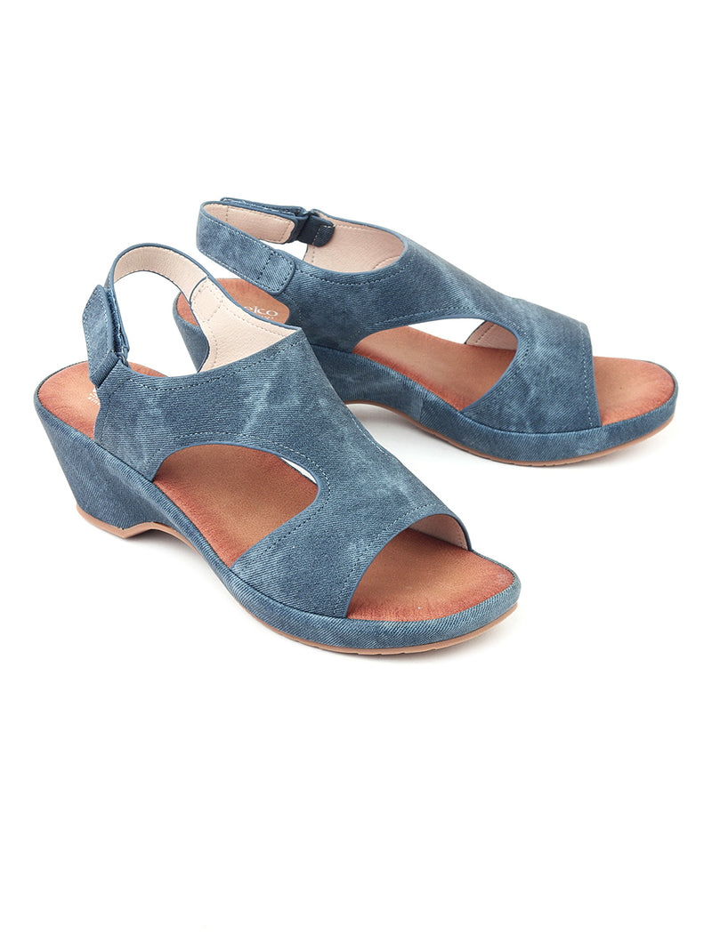 Delco Comfort Platform Sandals