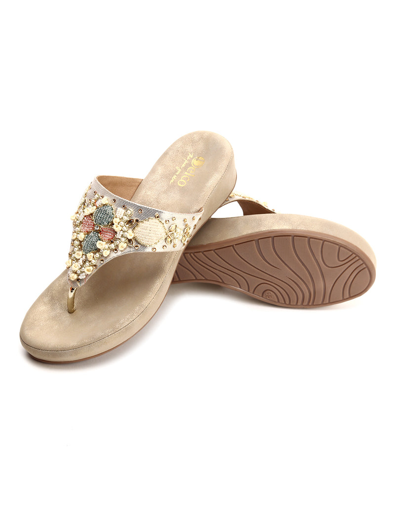 Elegant Platform Evening Chappals