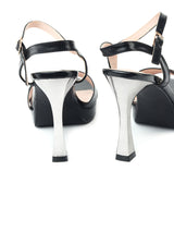 Delco Noir Strap Sandals