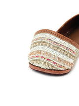 Delco Pearl Rainbow Beaded Juti