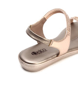 Sparkling Flat Evening Sandals