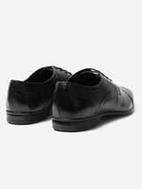 Signature Derby Leather Lace-Up Shoes