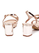 Delco Star Glow Block Heel Sandals