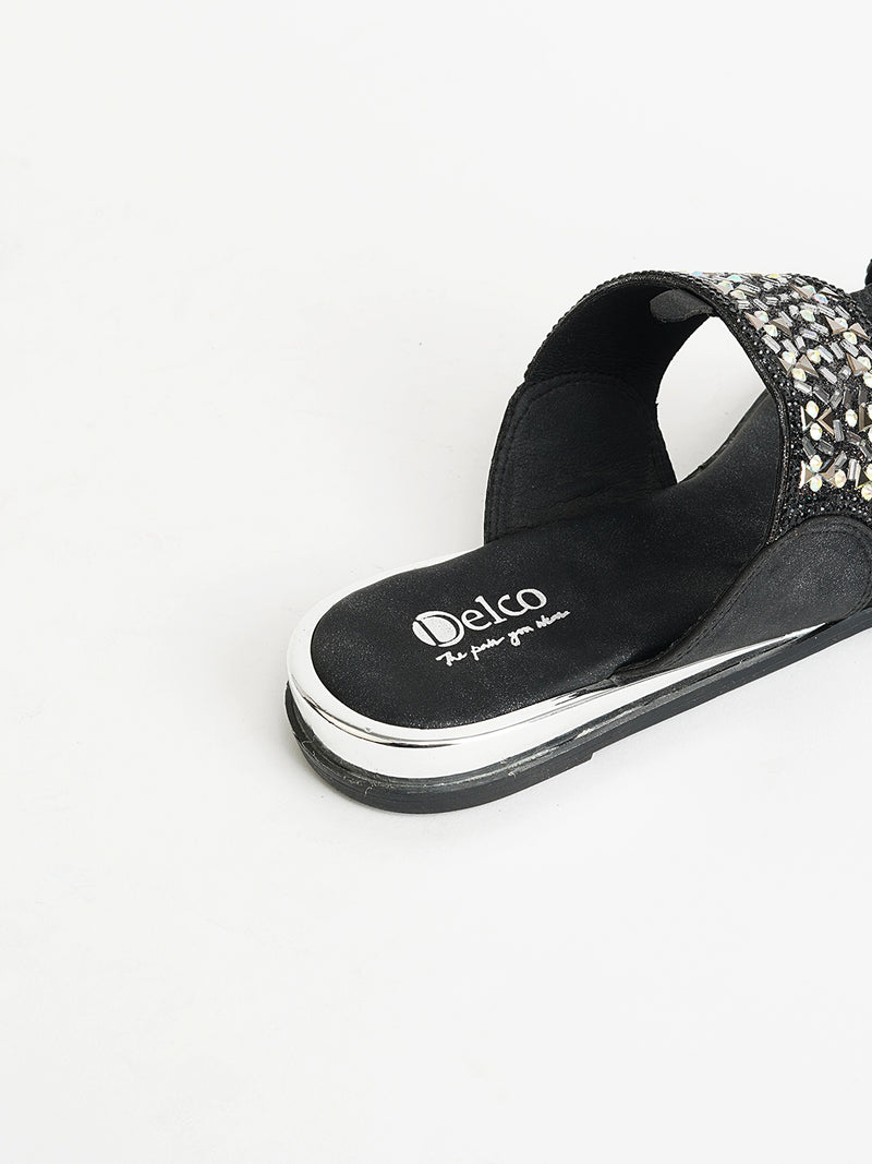 Delco Midnight Glam Wedge