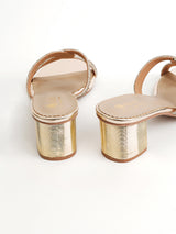 Delco Glitter Glow Block Heels