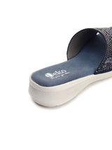 Casual Comfort Muse Flat Slip-Ons with PU Sole