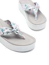 Delco Floral Printed Chappals