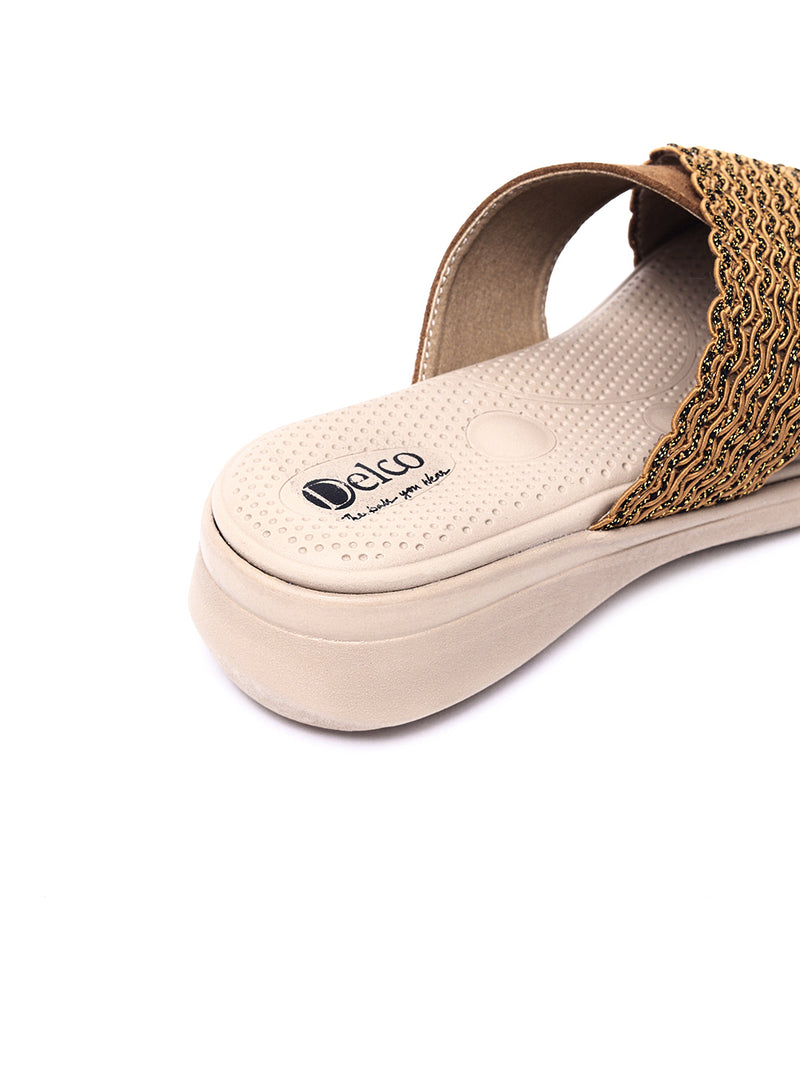 Delco Cross Suede Slip-Ons