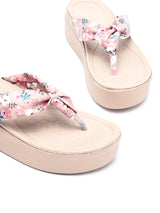 Delco Floral Printed Chappals