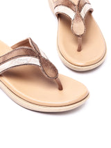 Easy Elegance: Delco's U-Flat Platform Chappal