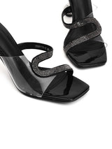 Delco Glam Luxe Pencil Heel Sandals