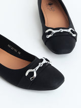 Delco Chic Pull-On Belly Flats