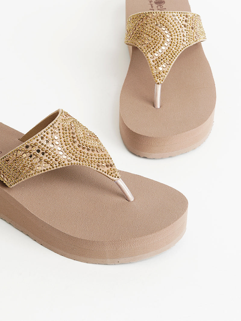 Delco Glam Rise Platform Chappal