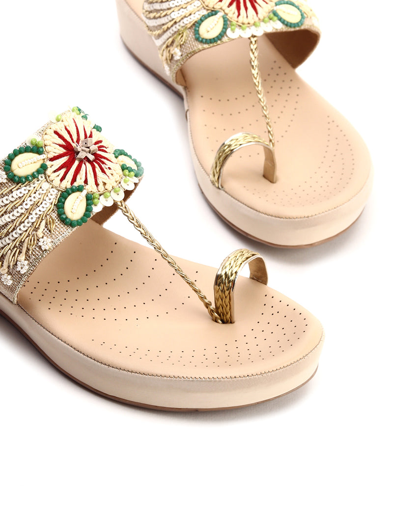 Stylish Platform Evening Chappals