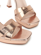 Delco Noir Strap Sandals