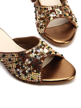 Embellished Fancy Stones Slip ons