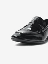 Delco Prestige Patent Leather Moccasion Slip-On: