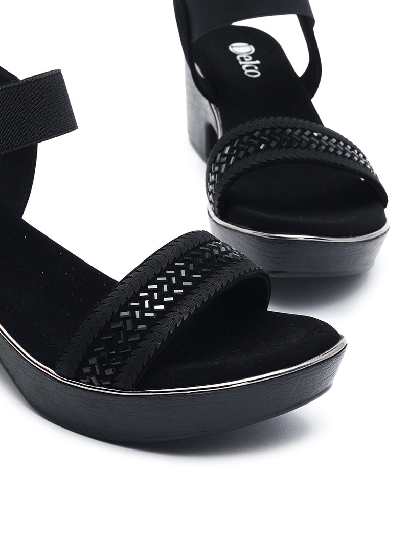 Delco Stunning Suede Sandals