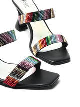 Dazzling Muse Kitten Heel Slip-Ons