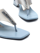 Delco Transparent Evening Wear Chappals