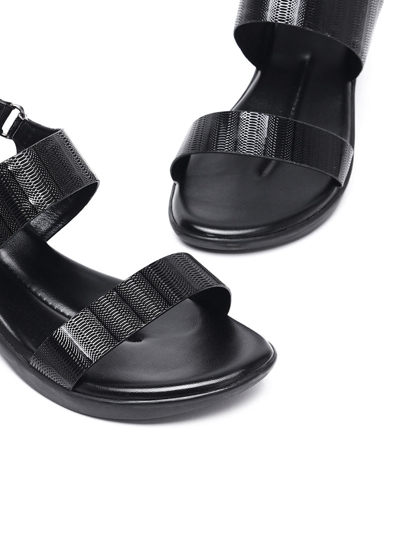 Elevated Ease: Delco's Platform Sandals