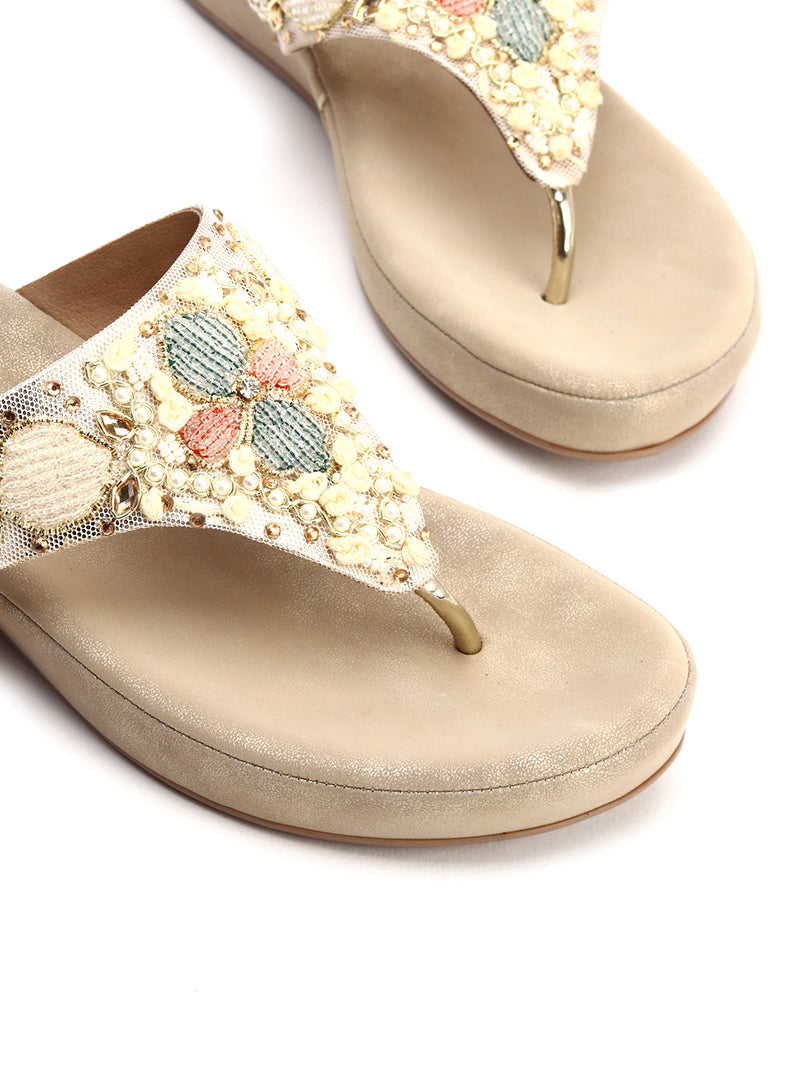 Elegant Platform Evening Chappals