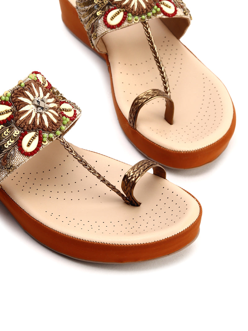 Stylish Platform Evening Chappals