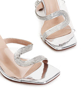 Delco Glam Luxe Pencil Heel Sandals