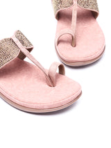 Starlight Stroll: Delco Suede Fancy Chappal