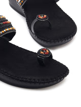 Comfort Beaded Flat Chappals