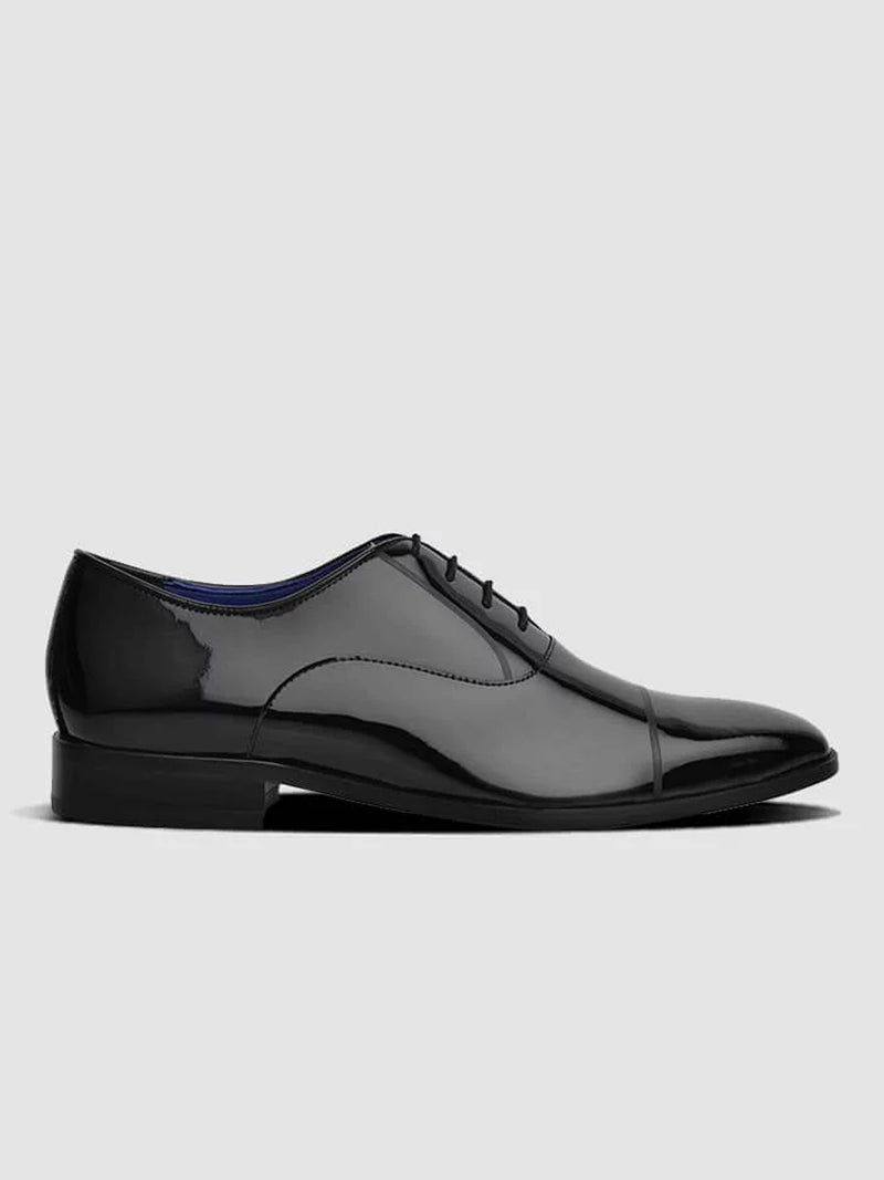 Language High shine Derby Shoes